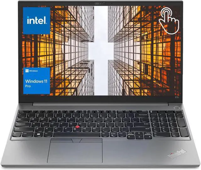 Main image of Lenovo ThinkPad E15 Gen 4 Business Laptop, 15.6" FHD Touchscreen, i7-1255U, 40GB RAM, 1TB SSD, Wi-Fi 6, HDMI, Thunderbolt 4, Webcam, 1 Yr Warranty, Windows 11 Pro, Grey