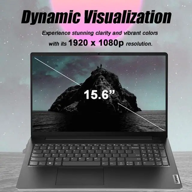 Alt view image 4 of 6 - Lenovo Newest Laptop, 15.6" FHD Display, Intel Core i5-13420H (Beat i7-1355U), 24GB RAM, 1TB SSD, HDMI, RJ45, Webcam, Numeric Keypad, Wi-Fi, Windows 11 Pro, Black