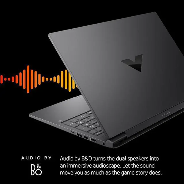 Alt view image 6 of 7 - HP 2024 Victus i7 RTX 4060 Gaming Laptop, 16.1" FHD 144Hz, Intel Core i7-14700HX, NVIDIA GeForce RTX 4060, 16GB DDR5 RAM, 512GB SSD, RGB Backlit KB, RJ-45, Wi-Fi 6, Windows 11 Home, Silver