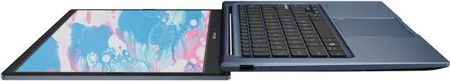 Alt view image 3 of 6 - ASUS Vivobook Laptop, 14" FHD Display, i3-1215U, 16GB RAM, 2TB SSD, Wi-Fi 6, HDMI, Webcam, Touchpad, Windows 11 Home, Blue