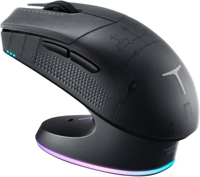 Main image of THUNDEROBOT ML903 Wireless Gaming Mouse with RGB Charging Dock, 26K DPI, 650 IPS, 65g Ultra-Lightweight, Tri-Mode Connectivity, 70Hrs+ Battery, Ergonomic, 4K Polling Rate with Magnetic Dock