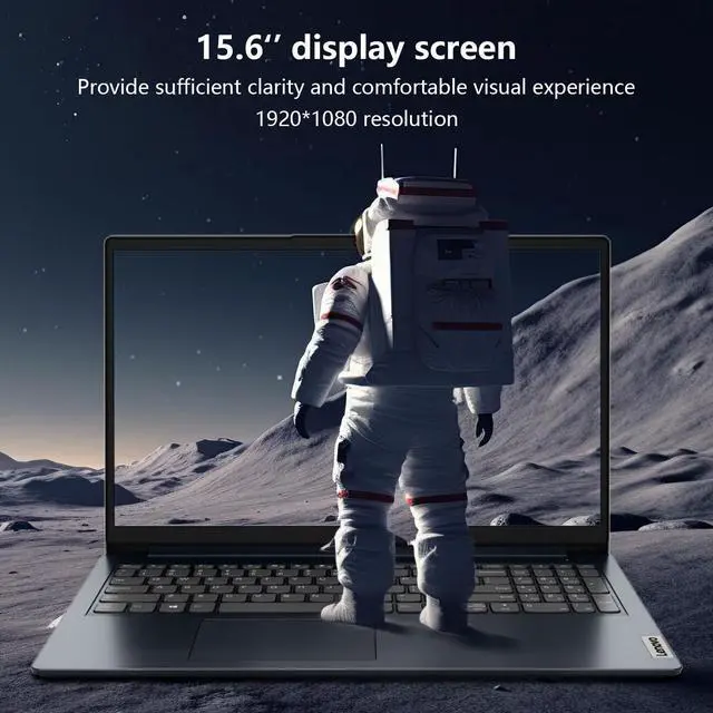 Alt view image 6 of 7 - Lenovo IdeaPad 1i Laptop, 15.6" FHD Touchscreen, Intel Core i5-1235U, 16GB RAM, 256GB SSD, Wi-Fi 6, Windows 11 Home, Blue