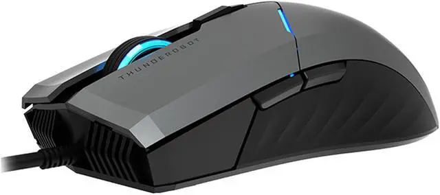 Main image of Thunderobot MG701 Wired Gaming Mouse, Ultimate Gaming-Grade Chip, 4200 DPI Optical Sensor, High Rolling Rate, Ergonomic Design with Anti-Slip Side Grips, Black