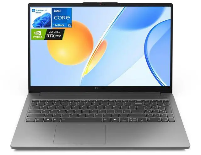 Main image of Lenovo LOQ AI-Powered Gaming Laptop, 15.6 FHD 144Hz, Intel i5-12450HX, NVIDIA GeForce RTX 2050, 16GB DDR5 RAM, 2TB SSD (1TB+1TB), Buttonless Mylar surface multi-touch touchpad, Wi-Fi 6, Win11 Home