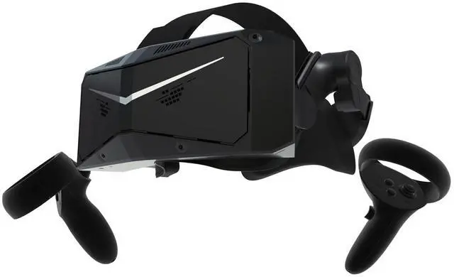 Main image of PIMAX Crystal Light Prime PC VR Headset with Controllers - 8K QLED with Local-Dimming, Up To 120Hz, Massive FOV, 6DoF, Integrated Audio, Compatible with Flight Simulators, MSFS, iRacing & PC Gaming