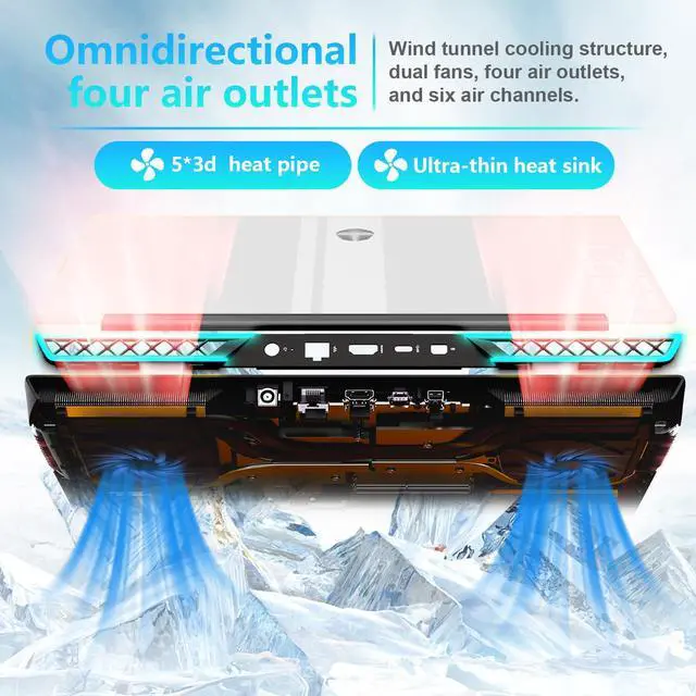 Alt view image 5 of 6 - Thunderobot ZERO 16 Gaming Laptop, 16" WQXGA 360Hz, Intel i9-14900HX, GeForce 4070, 64GB RAM, 2TB SSD, Windows 11 Home, Gray