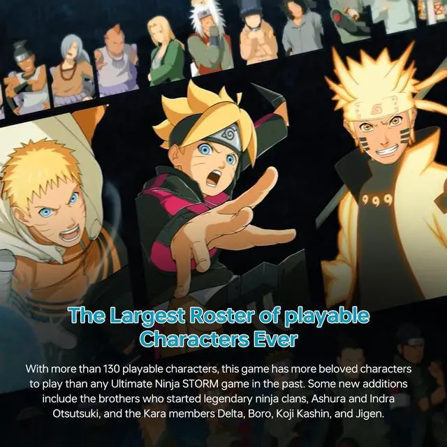 Alt view image 3 of 5 - BANDAI NARUTO X BORUTO ULTIMATE NINJA STORM CONNECTIONS - COLLECTOR'S EDITION - STEAM, Full Game, Exclusive Figurine, Digital Bonuses, Over 100 Characters, Enhanced Features