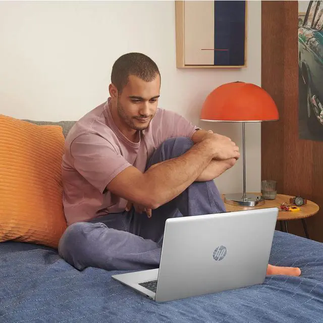 Alt view image 7 of 7 - HP Premium-Performance Daily Use Laptop, 17.3" FHD 1920*1080, AMD Ryzen 5 7430U, 8GB RAM, 512GB SSD, Wi-Fi 6, Webcam, HDMI, Windows 11 Home, Silver