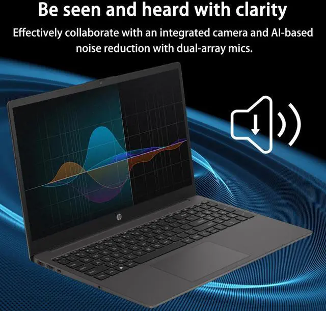 Alt view image 5 of 5 - HP 255 G10 Business Laptop, 15.6" FHD IPS Display, Intel Core i5-1334U (Up to 4.6 GHz), 32GB RAM, 1TB SSD, Webcam HDMI Wi-Fi 6, Windows 11 Home, Dark Grey
