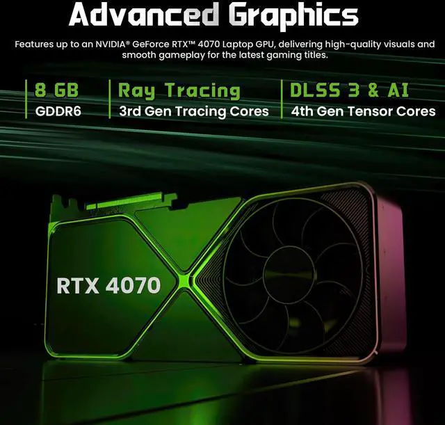 Alt view image 4 of 7 - ASUS TUF A16 FA607PI VR-Ready Gaming Laptop, 16" QHD+ (2560x1600) 165Hz Display, AMD Ryzen 9 7940HX, NVIDIA GeForce RTX 4070, 64GB DDR5 RAM, 1TB SSD, RGB Backlit KB, Wi-Fi 6, Windows 11 Home, Gray