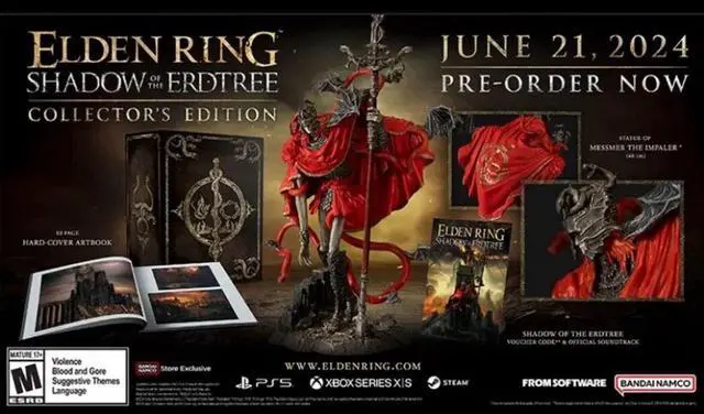 Alt view image 4 of 5 - BANDAI ELDEN RING Shadow of the Erdtree Collector's Edition - PS5, for RPG enthusiasts and collectors, Challenging Gameplay