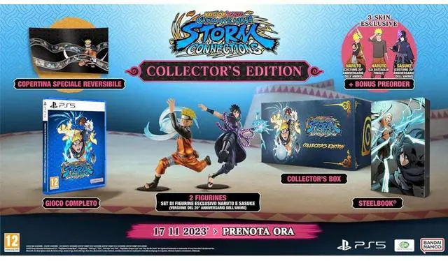 Alt view image 4 of 6 - BANDAI NARUTO X BORUTO Ultimate Ninja STORM CONNECTIONS - Collector's Edition - Nintendo Switch, Digital Bonuses, Figurine Set