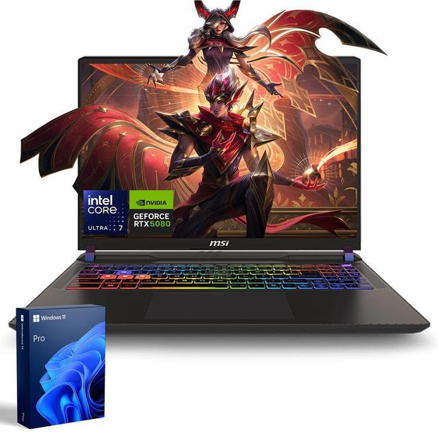 Main image of MSI Vector 16 HX 16" QHD+ 240Hz AI Pro Gaming Laptop, Intel Core Ultra 7 255HX(Beats Intel i9-13900HX), NVIDIA GeForce RTX 5080, 64GB DDR5, 4TB SSD, RGB Backlit, Cooler Boost 5, Windows 11 Pro
