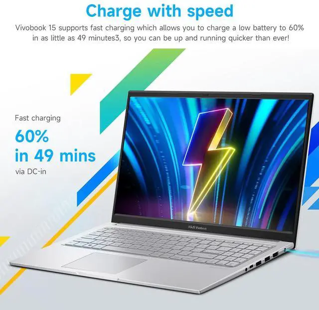 Alt view image 5 of 7 - ASUS Vivobook 15 Pro Business Laptop, 15.6" FHD Touchscreen, Intel 10-Core i7-1355U, 16GB RAM, 1TB SSD, Backlit KB, Webcam, Touchpad, HDMI, Wi-Fi 6, Windows 11 Pro, Silver
