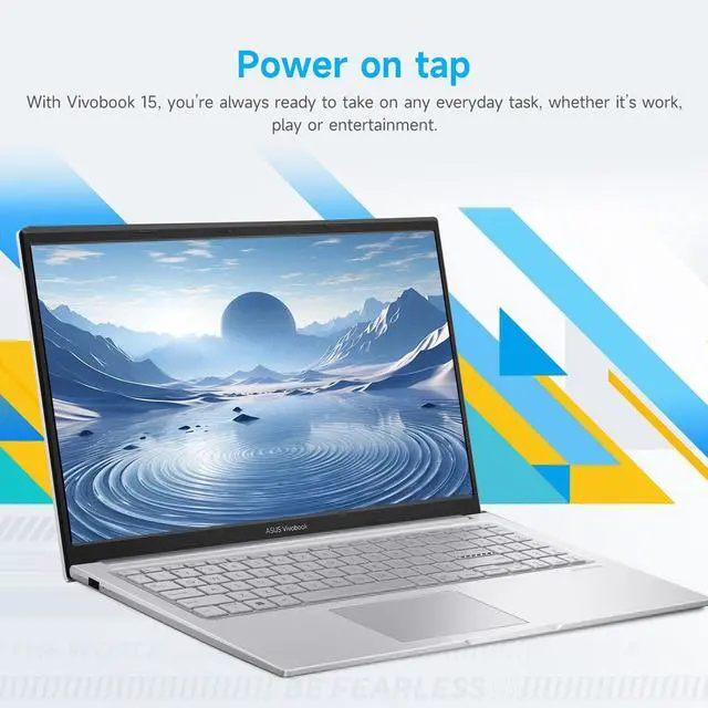 Alt view image 4 of 7 - ASUS Vivobook 15 Pro Business Laptop, 15.6" FHD Touchscreen, Intel 10-Core i7-1355U, 16GB RAM, 1TB SSD, Backlit KB, Webcam, Touchpad, HDMI, Wi-Fi 6, Windows 11 Pro, Silver
