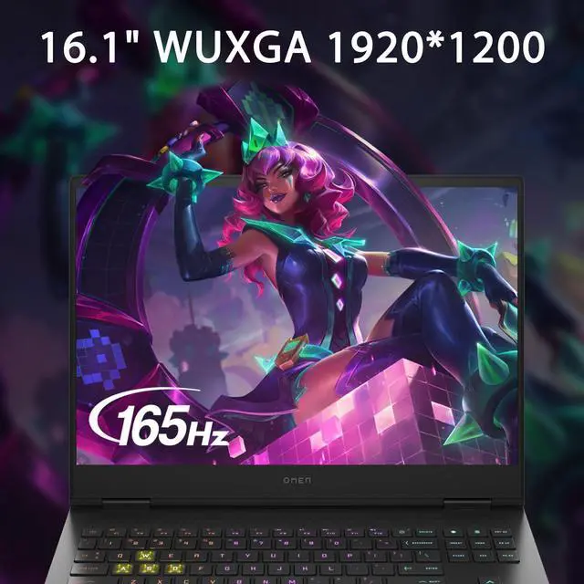 Alt view image 4 of 7 - HP OMEN 16.1" WUXGA 165Hz i9 RTX 4070 Premium Gaming Laptop, Intel Core i9-14900HX, NVIDIA GeForce RTX 4070, 64GB DDR5 RAM, 1TB SSD, RGB Backlit KB, Wi-Fi 7, W11P, HyperX Cloud Headset