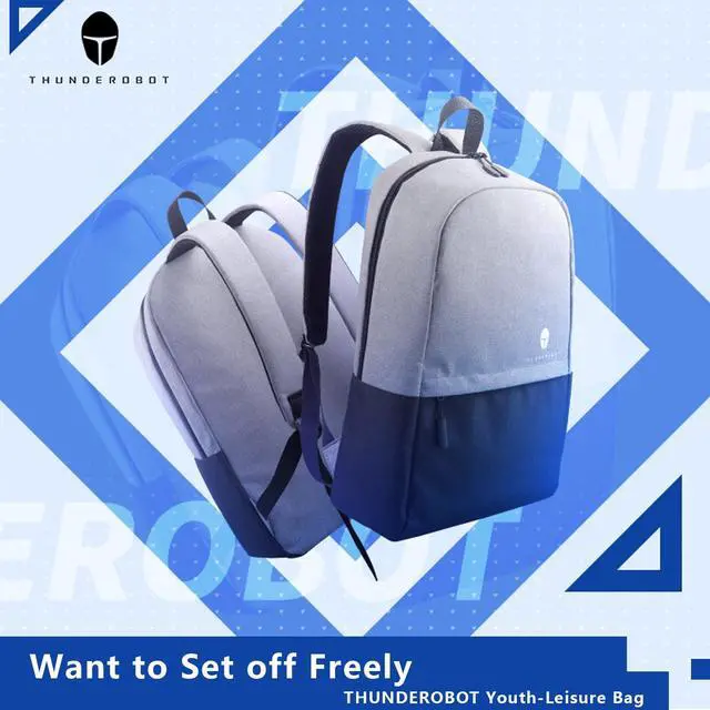 Alt view image 2 of 7 - Thunderobot Rock Series Gen 4 Laptop Backpack Fits up to 17.3'' Gaming Laptops, Lightweight, Durable Travel & College Bag, Water-Resistant, Multi-Compartment Design, Black
