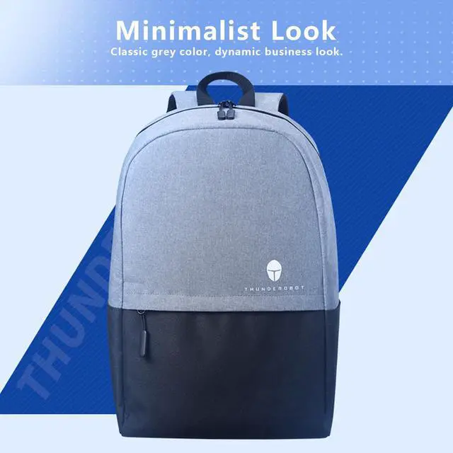 Alt view image 3 of 7 - Thunderobot Rock Series Gen 4 Laptop Backpack Fits up to 17.3'' Gaming Laptops, Lightweight, Durable Travel & College Bag, Water-Resistant, Multi-Compartment Design, Black