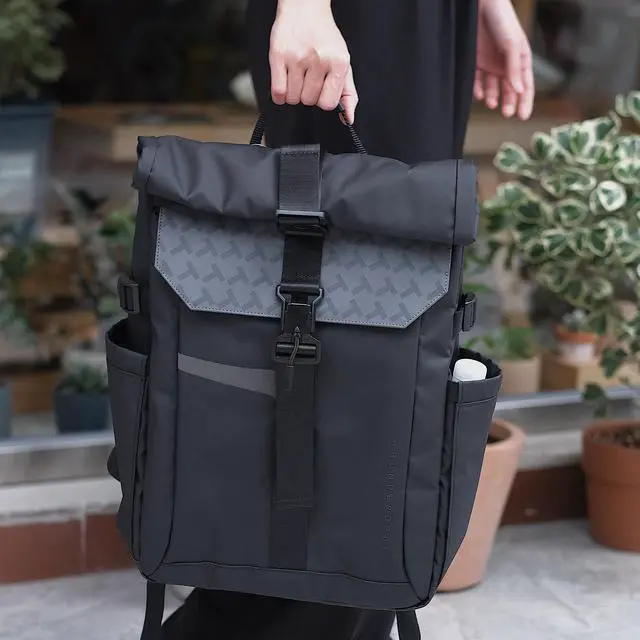 Alt view image 7 of 7 - Thunderobot Dark Warrior Pro 17.3" Gaming Laptop Backpack, Travel Computer Bag, Water-Resistant, Anti-Scratch, Large Capacity, Business Casual, Black