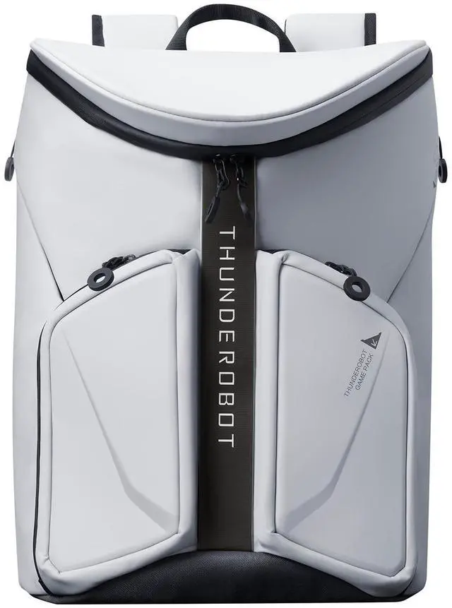Main image of Thunderobot Plus 17.3 Inch Laptop Backpack, Gaming & Business Backpack for Men, Anti-Wear Travel Bookbag, White