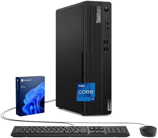Main image of Lenovo ThinkCentre M70s Business SFF Desktop, Intel Core i7-14700, 16GB DDR5 RAM, 512GB SSD, Wi-Fi 6, Windows 11 Pro, Black