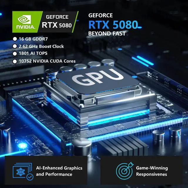 Alt view image 3 of 7 - MSI Vector 16 HX RTX 5080 AI Gaming Laptop, 16" QHD+ 240Hz Display, Intel Ultra 9 275HX, NVIDIA GeForce RTX 5080, 32GB DDR5 RAM, 1TB SSD, Wi-Fi 6, RGB Backlit Keyboard, Window 11 Pro, Gray