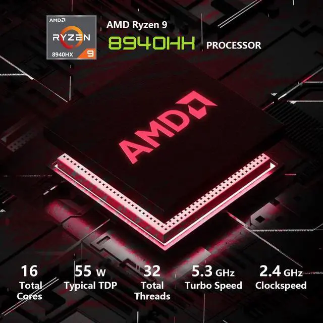 Alt view image 4 of 7 - ASUS ROG Strix G18 Pro Gaming Laptop, 18" 2.5K 240Hz/3ms Nebula Display, AMD Ryzen 9 8940HX, NVIDIA RTX 5070 with ROG Boost & Cooling, 64GB DDR5, 2TB SSD, RGB Backlit KB, Aura Sync Light Bar, Win11 P