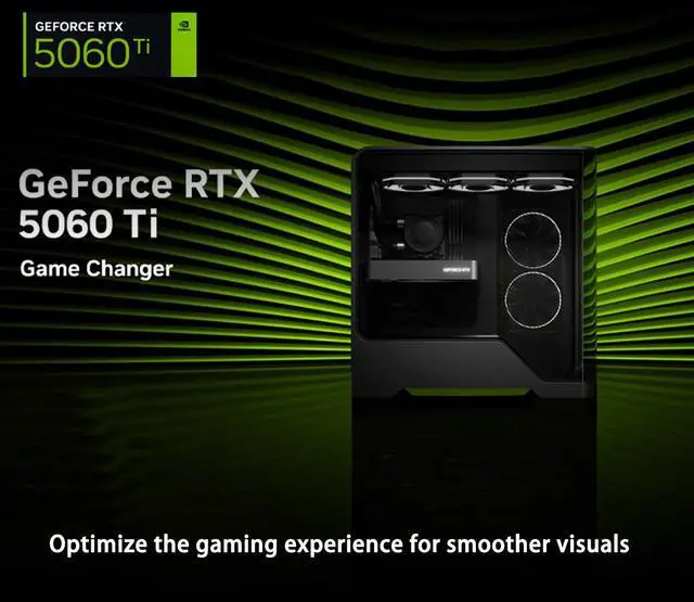 Alt view image 6 of 7 - HP OMEN 16L i7 RTX 5060 Ti Gaming Desktop, Intel Core i7-14700F, NVIDIA GeForce RTX 5060 Ti, 32GB DDR5 RAM, 1TB SSD, DP, RJ-45, Wi-Fi 6, Windows 11 Home, Black