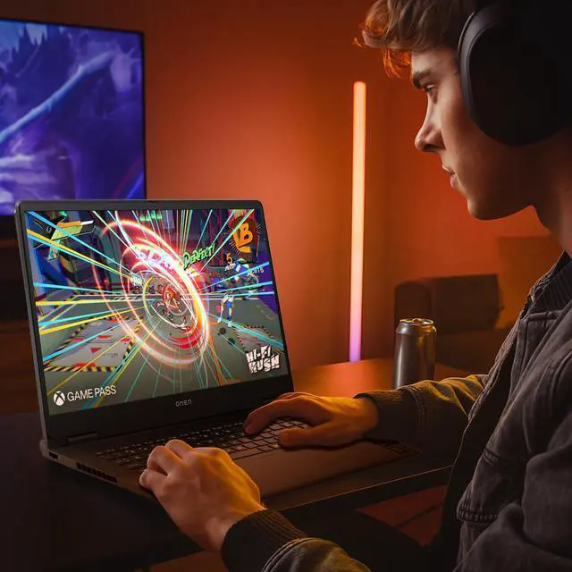 Alt view image 7 of 7 - HP OMEN 17.3 RTX 5070 AI Gaming Laptop, 17.3" FHD IPS 144Hz, AMD Ryzen AI 9 365, NVIDIA GeForce RTX 5070, 64GB DDR5 RAM, 2TB SSD, RGB Backlit KB, Low Blue Light, Wi-Fi 6, W11H