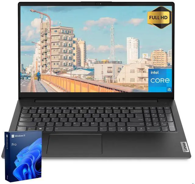 Main image of Lenovo V15 Gen 4 Business Laptop, 15.6" FHD Display, Intel Core i5-13420H, 16GB RAM, 2TB SSD, Webcam, Wi-Fi 6, HDMI, RJ45, Windows 11 Pro, Black