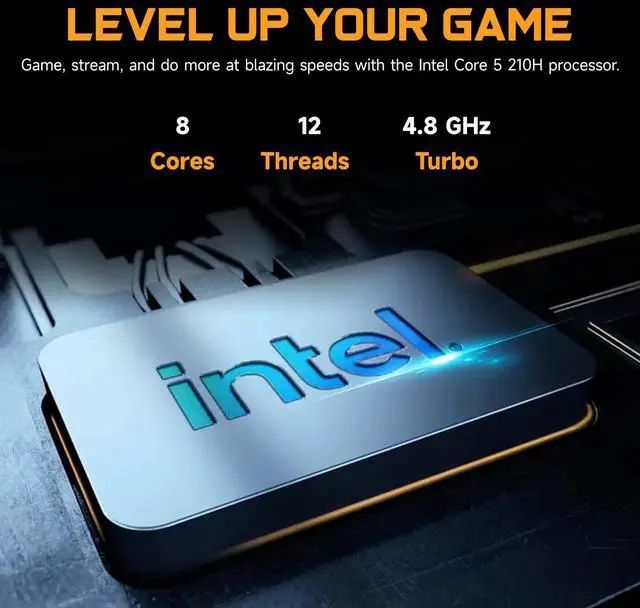 Alt view image 3 of 7 - ASUS TUF F16 RTX 4050 Gaming Laptop, 16" FHD+ 144Hz, Intel Core 5 210H(Beats Intel i5-14500), NVIDIA RTX 4050,16GB DDR5 RAM, 1TB SSD, RGB Backlit KB