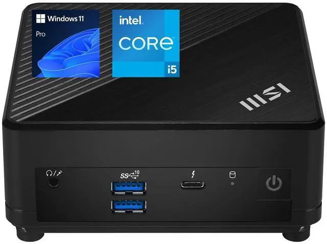 Main image of msi Cubi 5 Professional Mini PC, 12th Gen Intel i5-1235U Processor (Beats Ryzen 7 5700U), 16GB RAM, 512GB SSD, Wi-Fi 6, Windows 11 Pro, Support 4K@60Hz Display, Seamless Multitasking at Work/Gaming