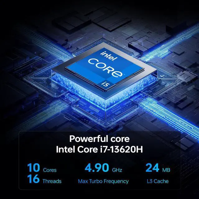 Alt view image 3 of 5 - Lenovo IdeaCentre Business Computer All-in-One PC, 27" FHD 100Hz Display, Intel Core i7-13620H, 32GB DDR5, 1TB SSD, Wi-Fi 6, Windows 11 Pro with AI & Microsoft Copilot, Wireless KB & M, Grey
