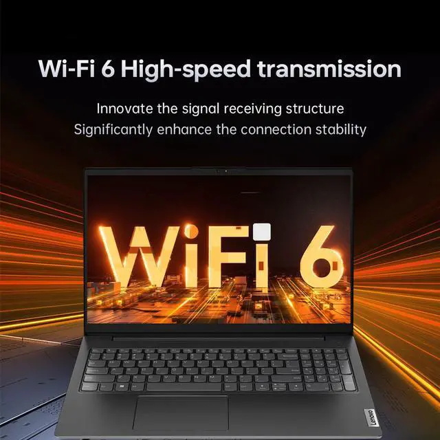 Alt view image 6 of 7 - Lenovo V15 G4 Laptop, 15.6 FHD Display, Intel Core i5-13420H, 16GB RAM, 512GB SSD, Business & Student Laptop for Office, School, Home Use, Windows 11 Home, Grey