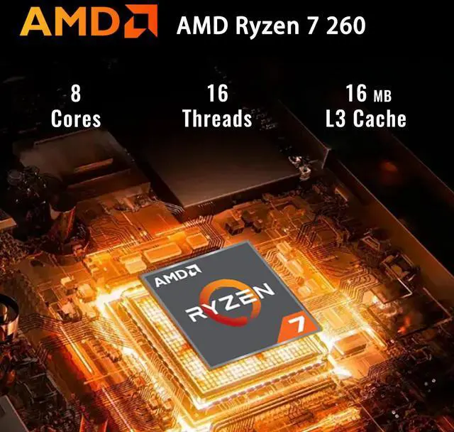 Alt view image 3 of 7 - Lenovo Legion 5 RTX 5060 AI Gaming Laptop, 15.1" OLED WQXGA (2560 x 1600) 165Hz 500 Nits, AMD Ryzen 7 260, 64GB DDR5 RAM, 4TB SSD, RGB Backlit KB, Wi-Fi 7, Windows 11 Home, Black