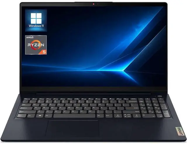 Main image of Lenovo IdeaPad 1 15.6" FHD Laptop, AMD Ryzen 5 7520U, 8GB RAM, 1TB SSD, Windows 11 Home, Blue