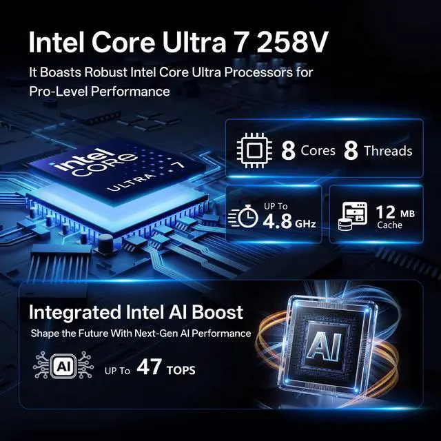 Alt view image 3 of 7 - Lenovo Yoga AIO 32i Premium All-in-One, 31.5" UHD Display, Intel Core Ultra 7 258V, NVIDIA GeForce RTX 4050, 32GB RAM, 1TB PCIe M.2 SSD, Wi-Fi 7, Windows 11 Pro, Grey, w/Bundle