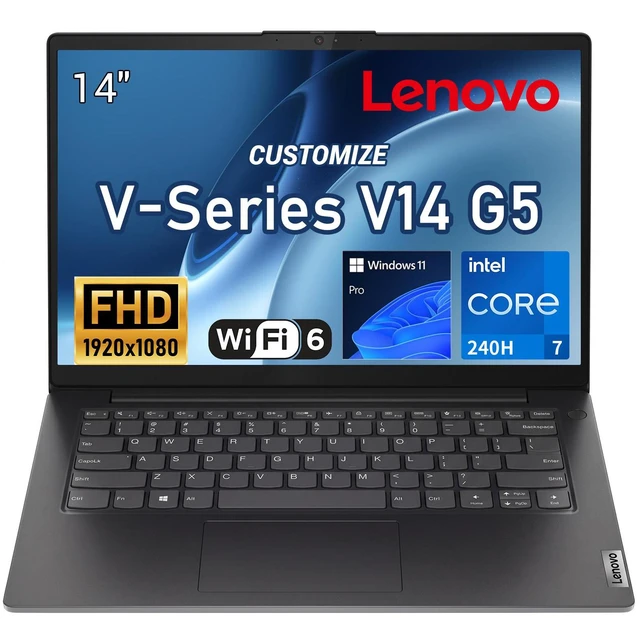 Lenovo V-Series V14 Gen 5 Business Laptop, 14