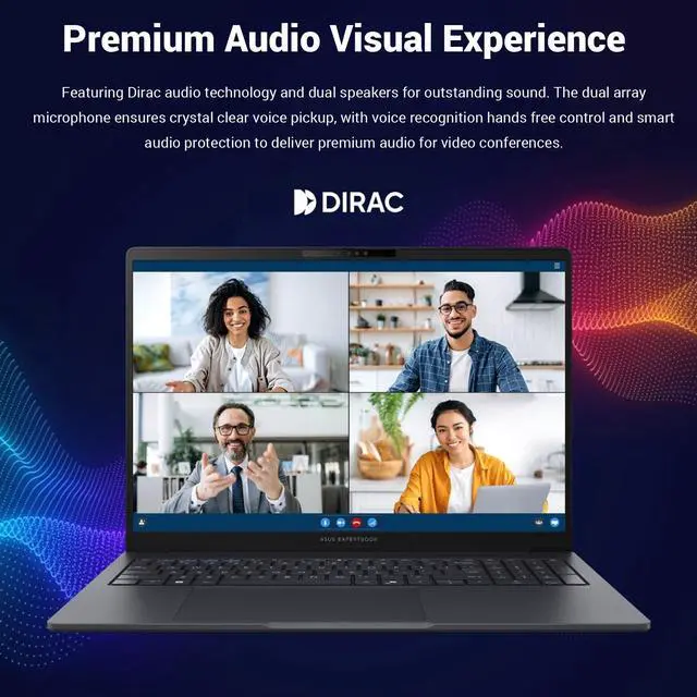 Alt view image 6 of 7 - ASUS ExpertBook Business Laptop, 16" FHD+, Intel Core Ultra 5 225H, 32GB DDR5 RAM, 1TB SSD, Wi-Fi 6, Windows 11 Pro, PCO Bundle-Wireless Mouse, Grey