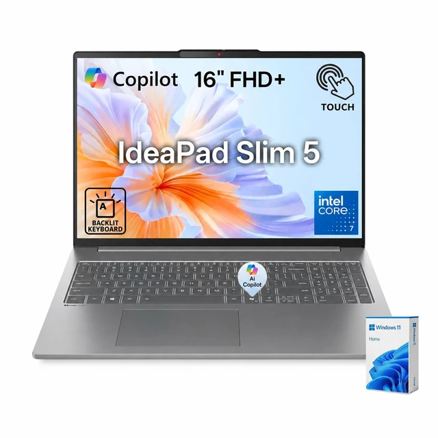 Lenovo IdeaPad Slim 5 Gen 10 Premium Laptop, 16