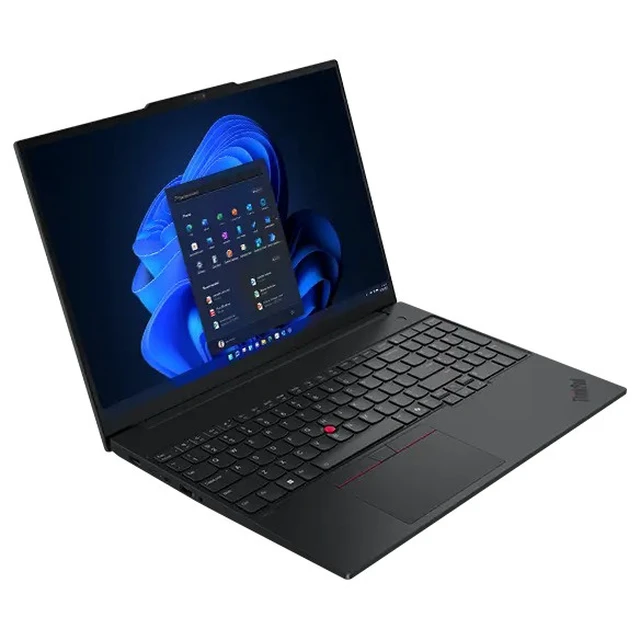 Alt view image 2 of 6 - Lenovo ThinkPad E16 Gen 3 Business AI Laptop, 16" FHD+ Touchscreen, AMD Ryzen 7 250, 16GB DDR5 RAM, 512GB SSD, Wi-Fi 6, Windows 11 Pro, Black