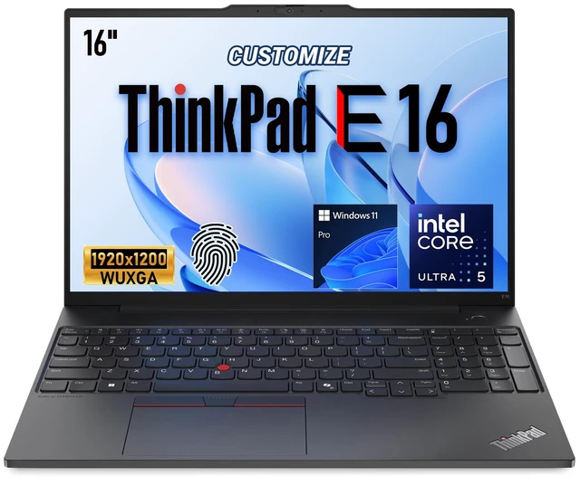 Lenovo ThinkPad E16 Gen 3 Business Laptop, 16