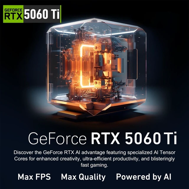 Alt view image 4 of 7 - MSI Codex Z2 Gaming Tower Desktop, AMD Ryzen 7 8700F, NVIDIA GeForce RTX 5060 Ti, 64GB DDR5 UDIMM, 2TB SSD, Wi-Fi 7, Windows 11 Home, Wired Keyboard & Wired Keyboard, RGB Backlit KB, HDMI, Black