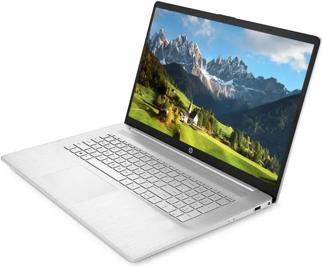 Alt view image 3 of 6 - 2021 HP 17t Business Laptop | 17.3" HD+ Touch Display | 11th Gen Intel Core i7-1165G7 | 32GB DDR4 RAM | 1TB PCIe SSD | Wi-Fi 6 | Backlit KB | Webcam | HDMI | Win10 Enterprise | Silver