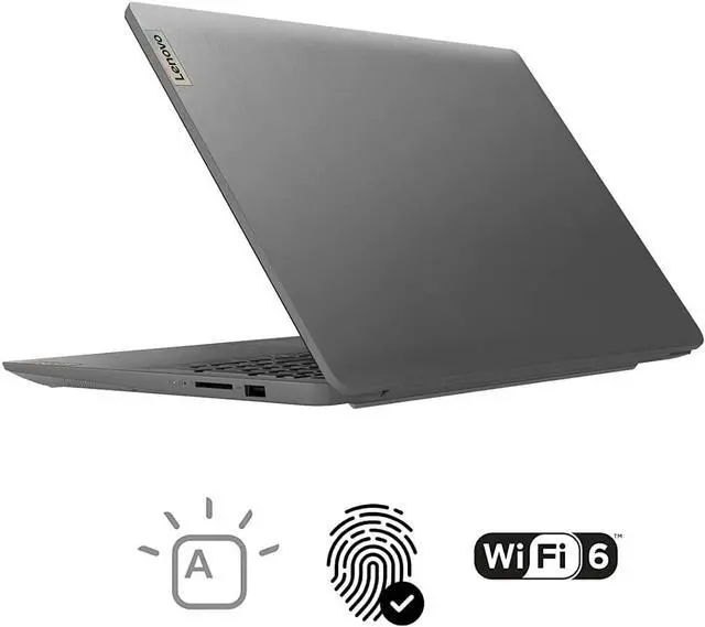 Alt view image 3 of 6 - 2023 Newest Lenovo IdeaPad 3 Laptop, 15.6" FHD Touchscreen, Intel Core i5-1135G7 Processor, 12GB Memory, 512GB PCIe SSD, Bluetooth, Wi-Fi 6, Windows 10 Home, Grey