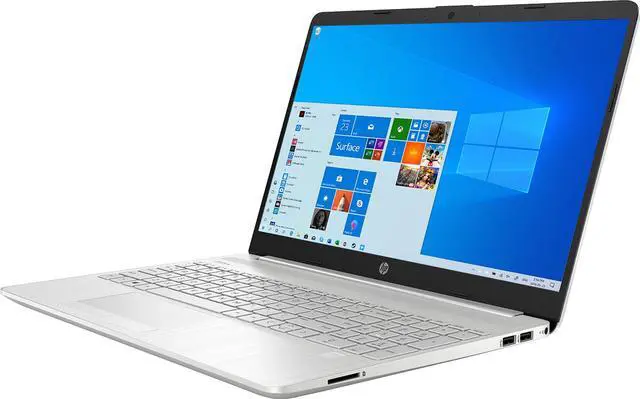 Alt view image 2 of 4 - Newest HP Notebook Laptop, 15.6" Full HD 1080P Non-Touch Display, 11th Gen Intel Core i3-1115G4 Processor, 16GB DDR4 RAM, 512GB PCIe SSD, Webcam, HDMI, Wi-Fi, Bluetooth, Windows 10 Home, Silver