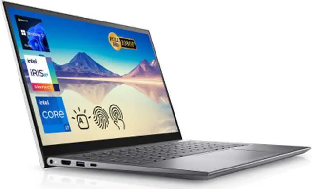 Alt view image 4 of 5 - Newest Dell Inspiron 5410 2-in-1 Laptop, 14" FHD Touchscreen, Intel Core i7-1195G7 Processor, 16GB RAM, 1TB PCIe SSD, Backlit KB, FP Reader, Webcam, Wi-Fi 6, HDMI, Win11 Home, Silver