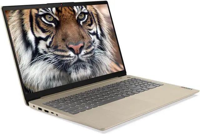 Alt view image 2 of 6 - Lenovo IdeaPad 3 Laptop, 15.6" FHD Display, AMD Ryzen 5 5500U, 12GB RAM, 1TB SSD, Webcam, Backlit Keyboard, Fingerprint Reader, HDMI, Wi-Fi, Windows 11 Home, Sand
