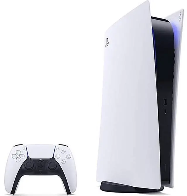 Alt view image 7 of 7 - Sony - Playstation 5 PS5 Console - Disc Version, slim edition, - Fortnite Cobalt Star Bundle
