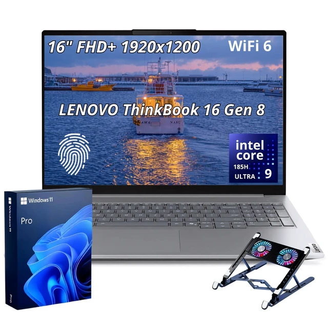 Lenovo ThinkBook 16 Gen 8 Business Laptop, 16